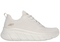 Pantofi sport, dama, SKECHERS BOBS B FLEX HI-FLYING HI 117385-OFWT alb, textil
